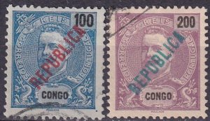 Portuguese Congo #120-1 F-VF  Used CV $6.00 (Z3673)