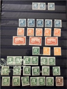 HERRICKSTAMP CANADA Unused Lot Hinged w/ OG. Pre-1940 Stock. Scott Approx $4900