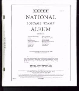 Scott National Postage Stamp Album Pages / Supplements Thru 1980 ( Unopened )