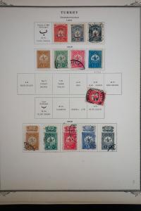 Turkey 1800's to 1940's Stamp Collection