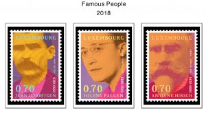 COLOR PRINTED LUXEMBOURG 2011-2020 STAMP ALBUM PAGES (49 illustrated pages)