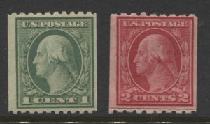 USA #410-411  Mint - OG - NH - VF- See scan