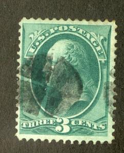 US 136 USED F/VF GRILLED 1870 ISSUE, CROSSROADS CANCEL SCV $32.50 BIN $15.00