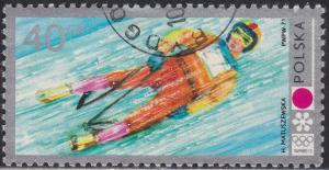 Poland 1871 Olympic Luge, Sapporo '72 40Gr 1972