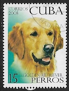 Cuba # 4852 - Golden Retriever - unused / CTO....{Z3}