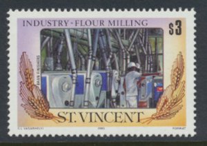 St. Vincent  SC# 885  MNH  Flour Milling 1985 see detail & scan