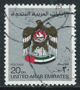 United Arab Emirates, Sc #156, Used