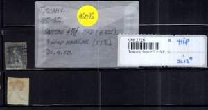 9862526 Tuscany Sass #7f F-VF+ Used CV 325€