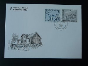 Europa Cept 1982 FDC Faroe Islands