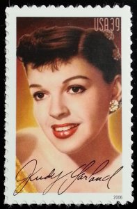 2006 39c Judy Garland, American Actress Scott 4077 Mint F/VF NH