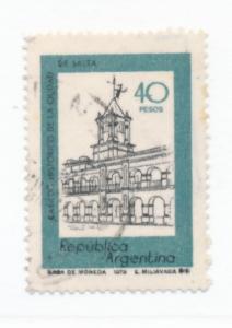 Argentina 1952  Scott 1063 used - 40p, City Hall, Salta