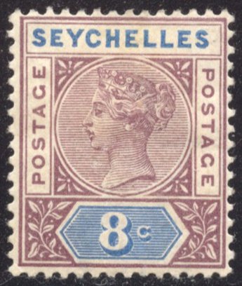 Seychelles, Scott #6a, Unused, Hinged