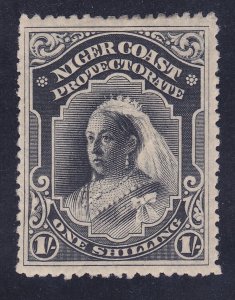 Niger Coast 48 (SG56) Mint OG 1894 1/ Black Queen Victoria Very Fine Scv $70.00