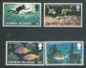 Cayman Islands 382-385   Mint NHVF   1977   PD