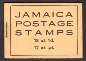 Jamaica 1947 SG SB 10a, some toned spots particularly along edges, cat. £110.00