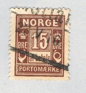 Norway J4 Used Postage Due 1889 (BP70515)