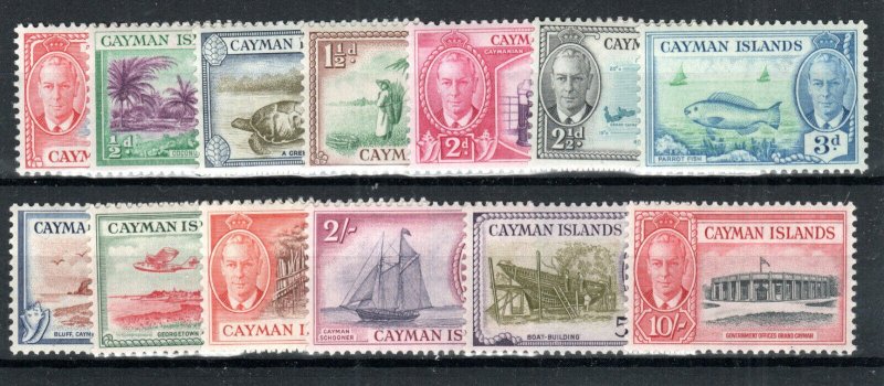 Cayman Islands 1950 set SG 135-47 MH