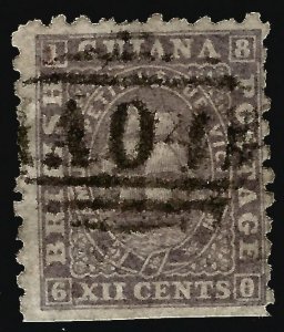 British Guiana  SG 98 Used F-VF S.E. ...Fill a key British Colony spot!