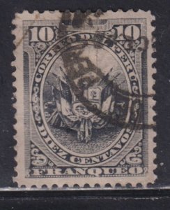 Peru 110 Coat of Arms 1886