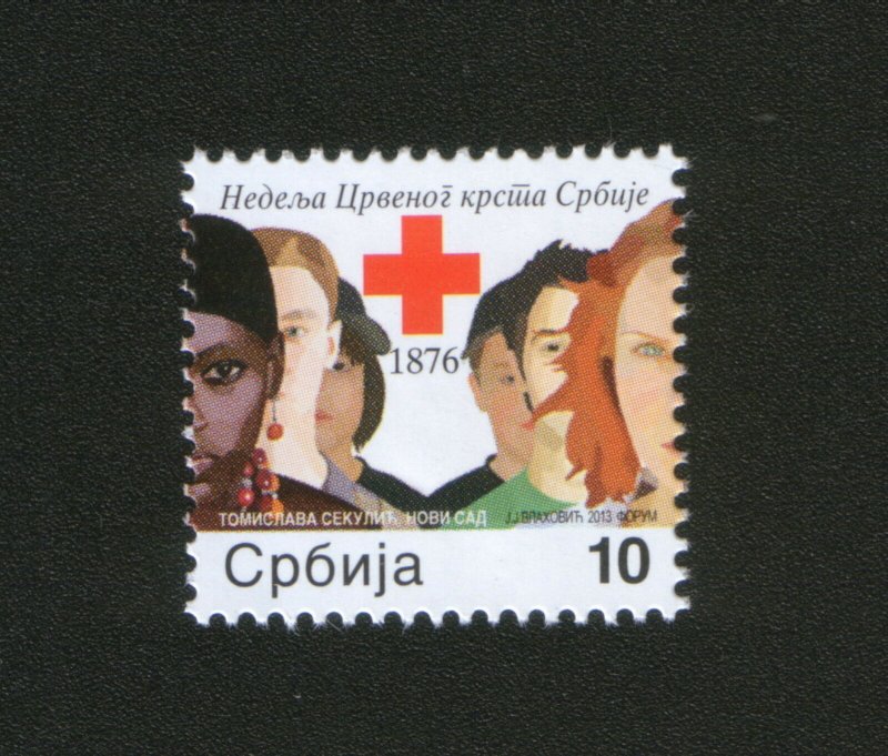 SERBIA-MNH** STAMP-RED CROSS-2013.