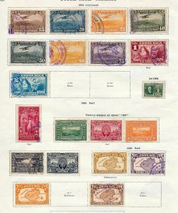 COSTA RICA 1911/30s M&U Collection On Ideal Pages (Appx 80+Items )BT76