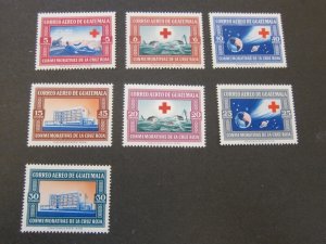 Guatemala 1960 Sc CB15-21 set MNH