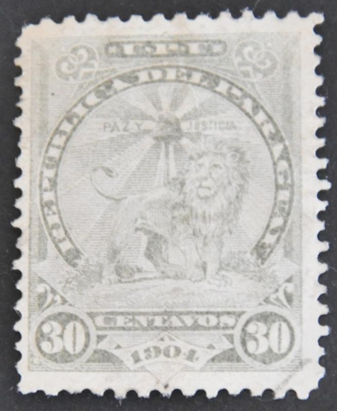 DYNAMITE Stamps: Paraguay Scott #107   USED