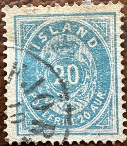 Iceland 1896-01 Sc.28 Used