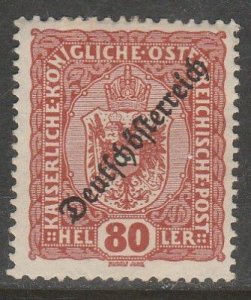 Austria 193, DEFINITIVE SET. UNUSED, HINGED, ORIGINAL GUM. F-VF. (1033)