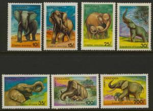 Tanzania 792-8 MNH Elephants