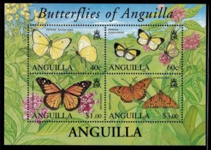 Anguilla 2006 - Butterflies - Souvenir Stamp Sheet - Scott #1155 - MNH