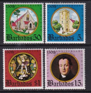 Barbados 420-423 MNH VF