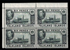 Falkland Islands  102 MNH F-VF BLK bright color