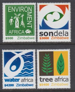 Zimbabwe 955-958 MNH VF