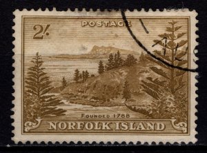 Norfolk Island 1947 Ball Bay Def., 2s [Used]