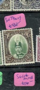 MALAYA  KEDAH  (P1612B)   SULTAN   $2.00   SG 67     MOG 