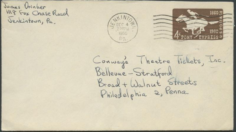 United States, Pennsylvania, Postal Stationery