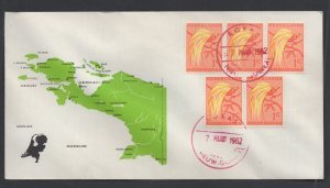 Netherlands New Guinea cover postmark KOKAS 1962 (#22)