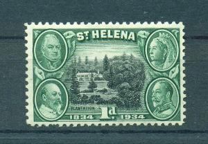 St. Helena sc# 102 mh cat value $.80