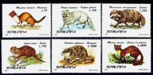 1997 Romania 5228-5233 Fauna