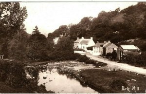 GB WALES Card *STEPASIDE RSO* Parkmill Real Photo Postcard Scarce 1912 89.25 