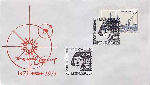 Sweden, First Day Cover, Astronomy