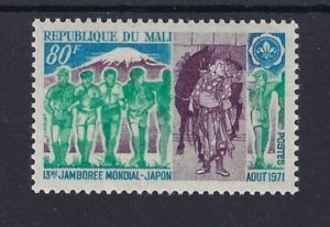 1971 Mali World Boy Scout Jamboree MNH