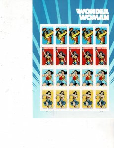 Wonder Woman Forever US Postage Sheet #5149-52 VF MNH