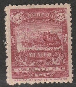 Mexico 1895 Sc 252 MH*