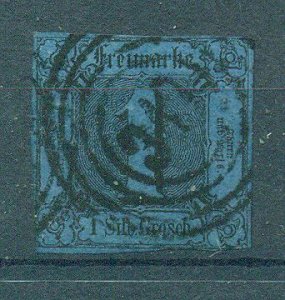 Germany-State Thurn & Taxis sc# 4 (2) used cat value $140.00