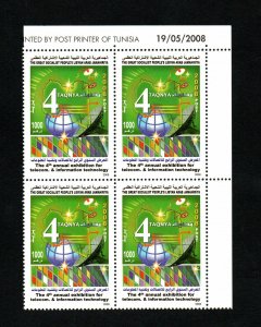 2008- Libya- 4th Annual Exhibition for Telecom. & Information Technology- Block 