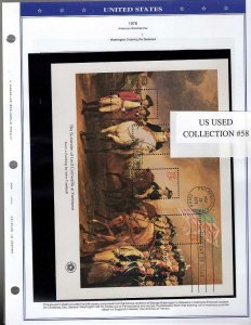 US Used Commemorative and definitives, all different read text Collection #058
