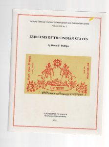 DF Phillips Stapled Softcover EMBLEMS OF THE INDIAN STATES illustrated.