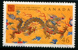 1836 Canada 46c Year of the Dragon, used